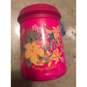 Cool Gear Margaritaville Plastic Double Wall Coozie Pink Can Cooler
